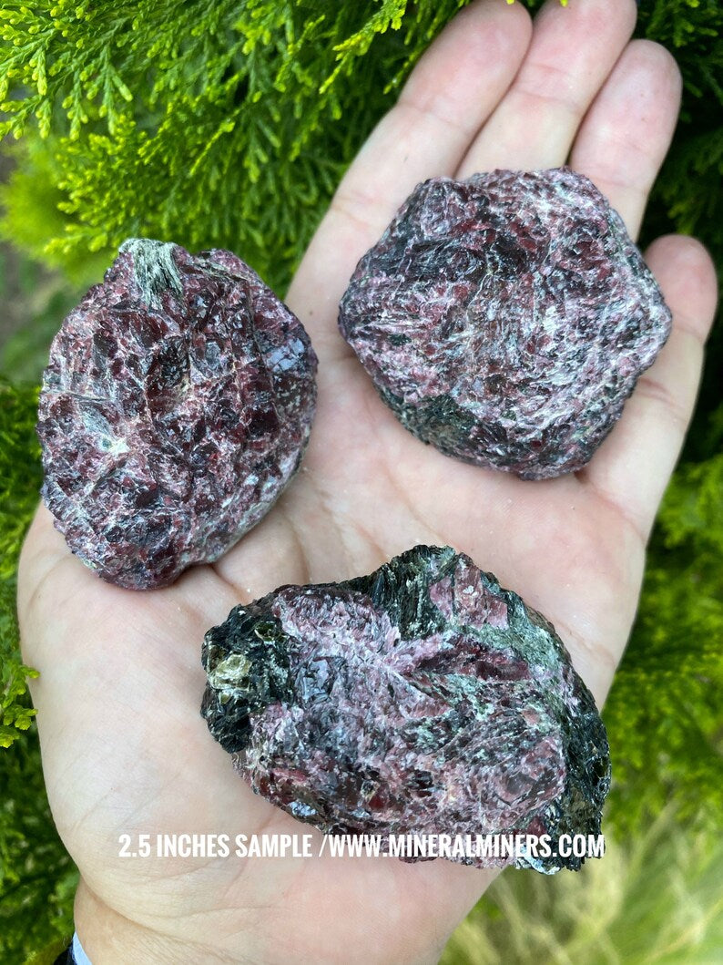 Stunning Red Almandine Garnet Crystals_BrainAcademy.store