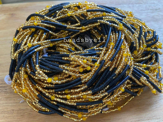 Black Volta Waist Beads: Enhance Your Feminine Allure_BrainAcademy.store