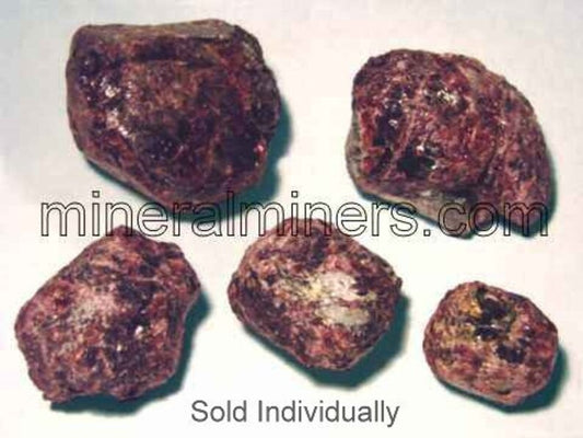 Stunning Red Almandine Garnet Crystals_BrainAcademy.store