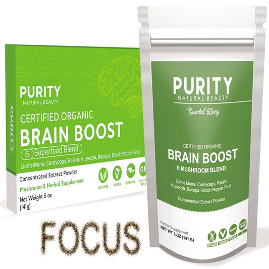 Brain Boosting Superfoods and Mushrooms (5oz)_BrainAcademy.store