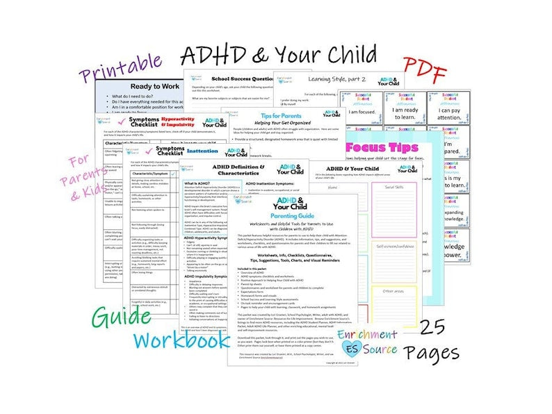 Parent's Guide to ADHD: Solutions for Kids with Attention Deficit Disorder_BrainAcademy.store