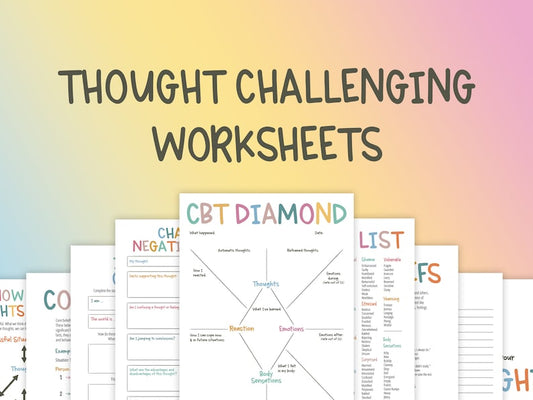Boîte à outils Cognitive Booster : Restructuration de la pensée et TCC imprimable