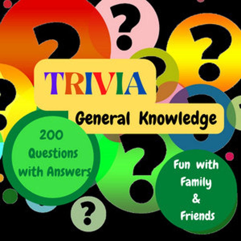 200 Printable Trivia Quizzes for Fun and Learning_BrainAcademy.store