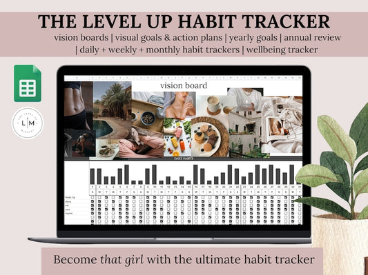 2023 Habit Tracker for Success_BrainAcademy.store