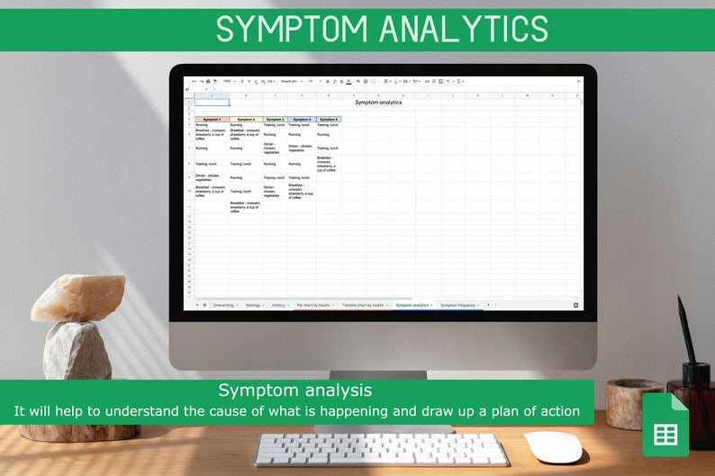 Symptom Tracker & Pain Log for Chronic Illness_BrainAcademy.store