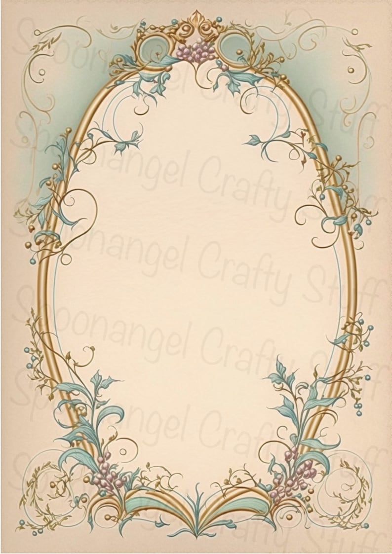 Vintage Manuscript Digital Journal Pages_BrainAcademy.store