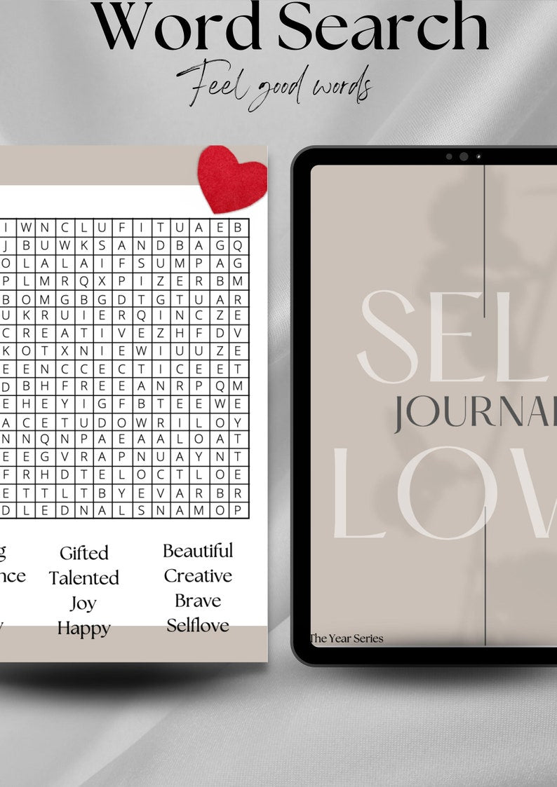 Self-Love Digital Therapy Journal for iPad: Heal and Empower_BrainAcademy.store