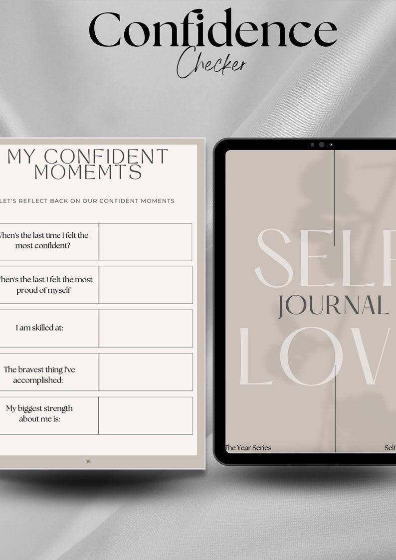 Self-Love Digital Therapy Journal for iPad: Heal and Empower_BrainAcademy.store