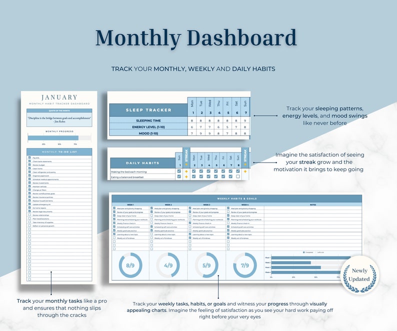 Ultimate Habit Tracker 2024: Track Goals & Stay Organized_BrainAcademy.store