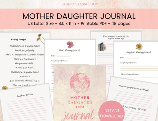 Journal de connexion mère-fille : liens, communication et souvenirs durables