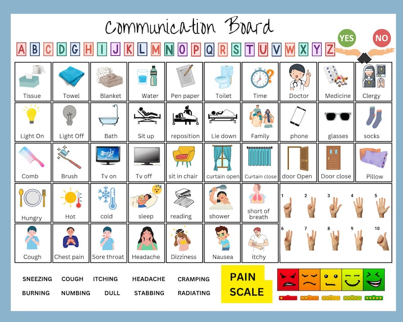 Communiquez facilement avec le tableau de communication visuelle