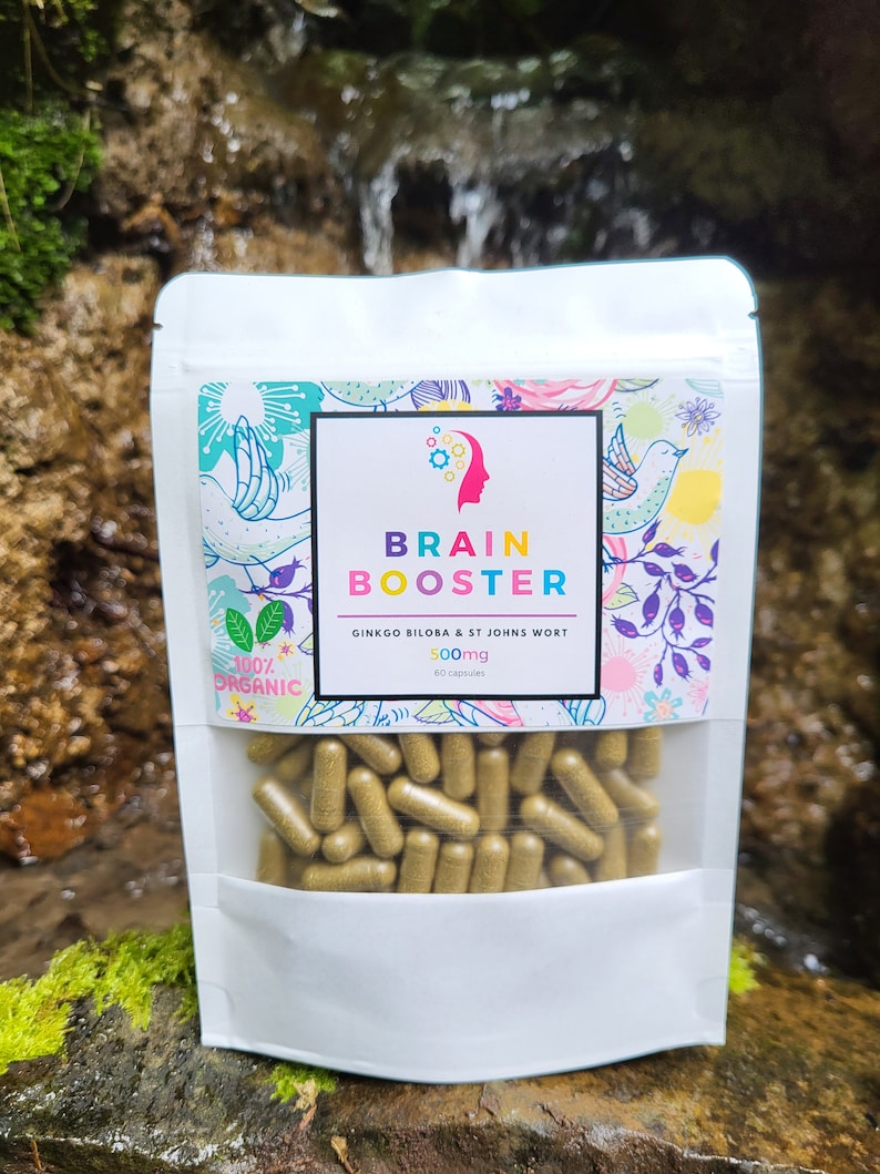 Brain Booster : Complexe de millepertuis et de ginkgo biloba