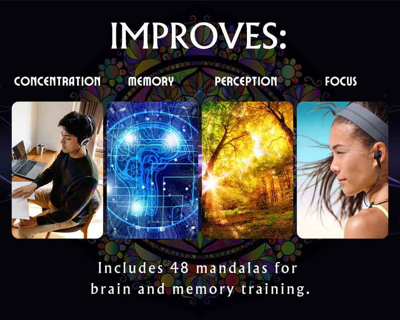 Daily Mandala Memory Training and Enhancer_BrainAcademy.store