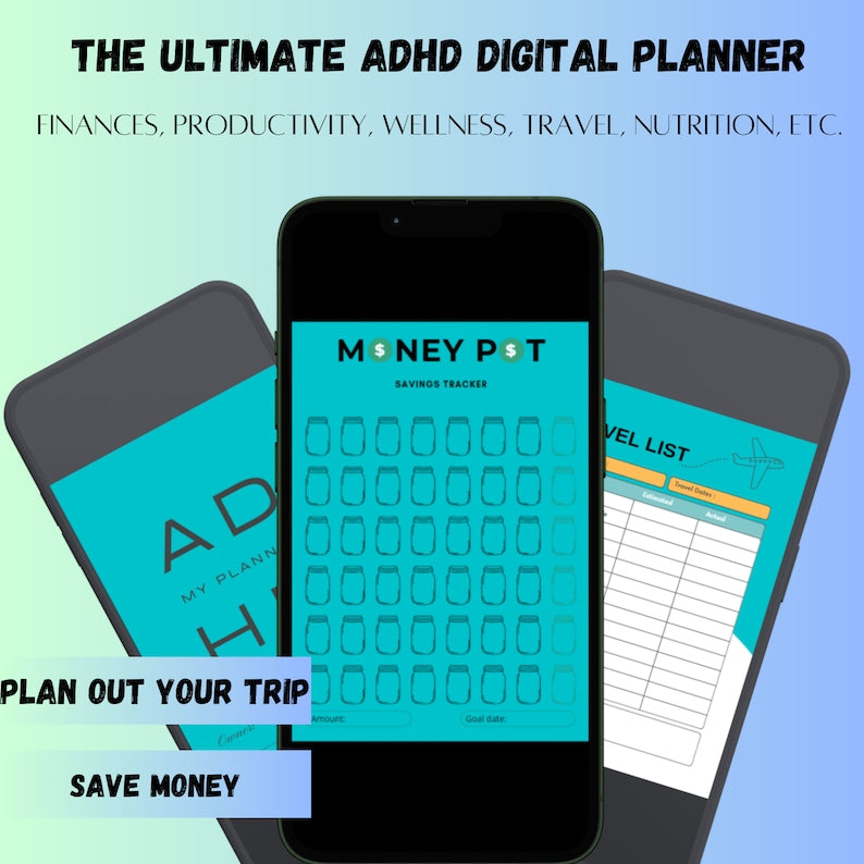 ADHD Digital Planner: Ultimate Productivity for Busy Minds_BrainAcademy.store