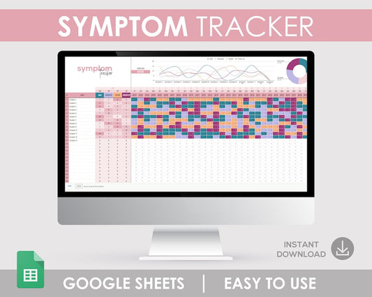 Symptom Tracking & Wellness Journal_BrainAcademy.store