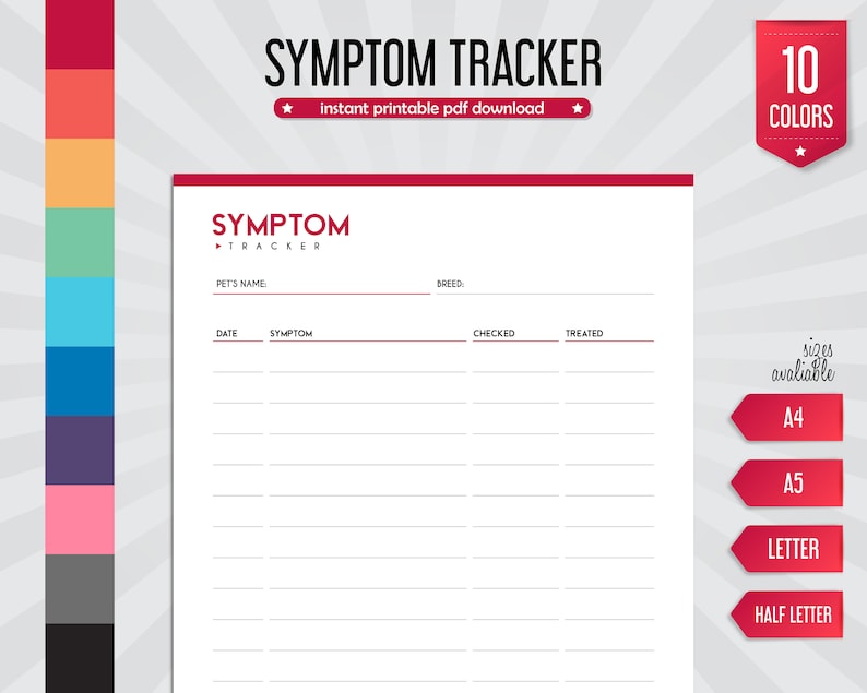 Symptom Tracker: Track, Monitor, and Manage Your Health Conditions_BrainAcademy.store