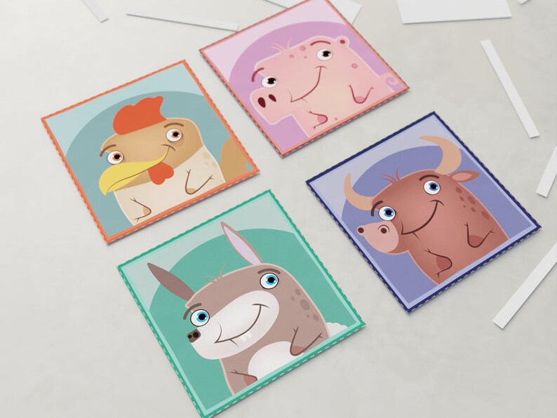 Animal Memory Match: Print & Play Fun for Kids_BrainAcademy.store