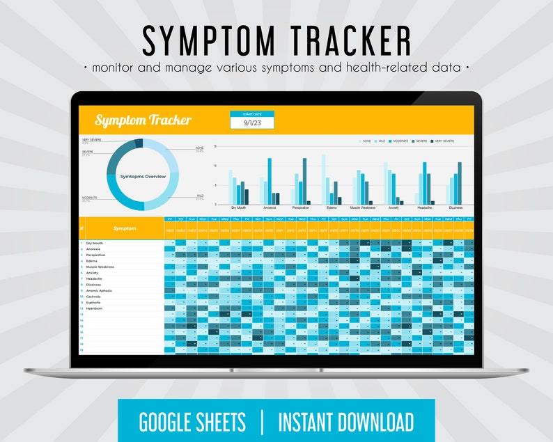 Symptom Tracker and Health Journal_BrainAcademy.store