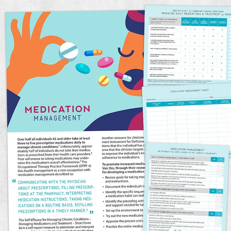 Medication Management Evaluation Workbook_BrainAcademy.store