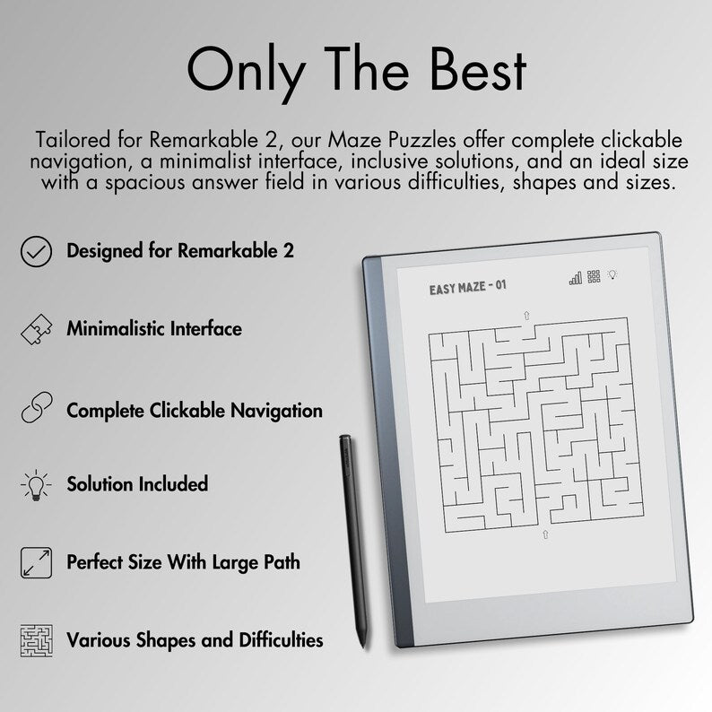 Remarkable 2 Maze: 100+ Brain Teasers for Patience Practice_BrainAcademy.store