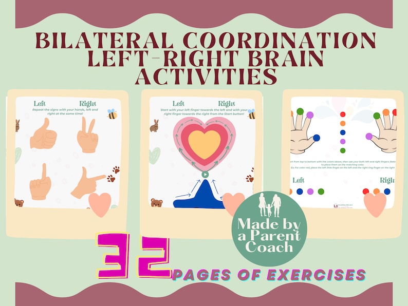 32-Page Concentration and Coordination Games for Brain Development_BrainAcademy.store