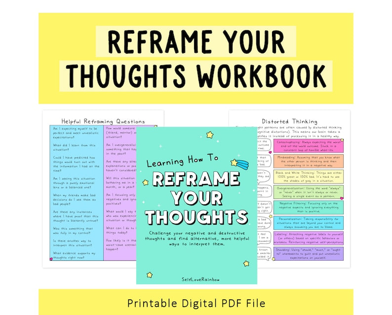 Reframe Your Thoughts: Unlock Emotional Wellness_BrainAcademy.store