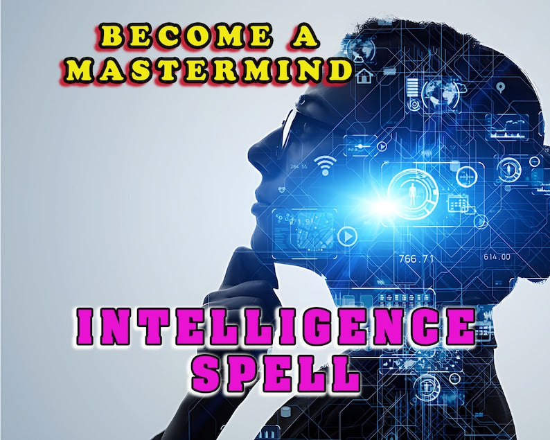 Mastermind Intelligence Spell: Unlock Your Genius Within_BrainAcademy.store