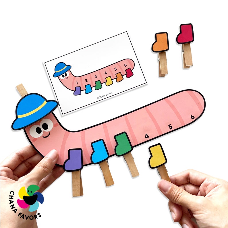 Wiggly Worm Adventure Imprimable : Activité amusante pour la coordination, la motricité fine et la créativité