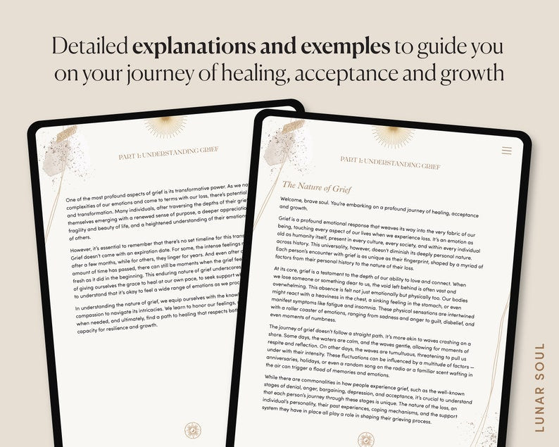 Digital Grief Journal: Finding Solace and Healing_BrainAcademy.store