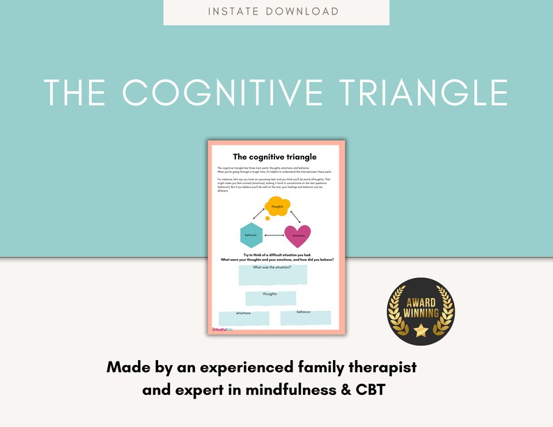 Triangle de thérapie CBT : Guide sur les distorsions cognitives et les erreurs de pensée