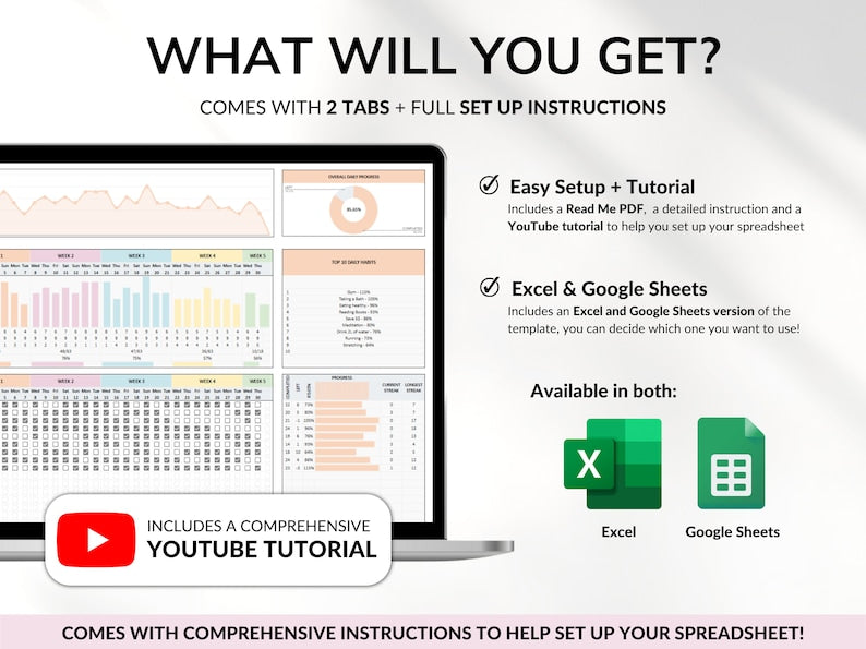 Digital Habit Tracker and Daily Planner_BrainAcademy.store