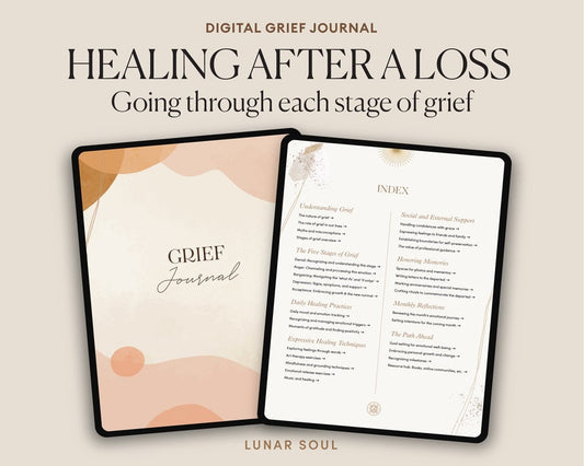 Digital Grief Journal: Finding Solace and Healing_BrainAcademy.store