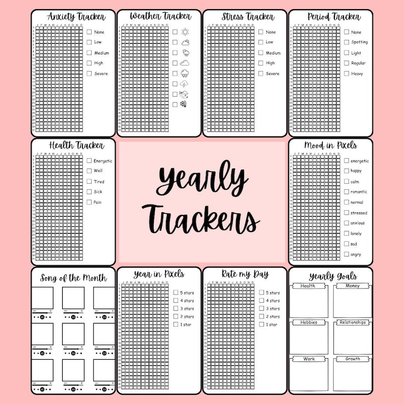 Complete Pre-Made Printable Journal Bundle_BrainAcademy.store