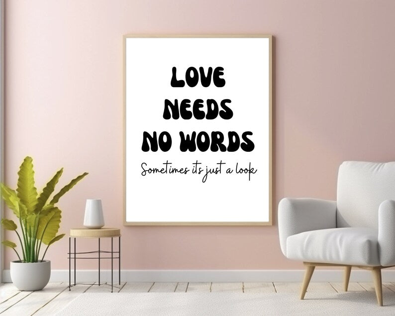 Love Knows No Bounds Wall Art | Inclusive Education Print_BrainAcademy.store