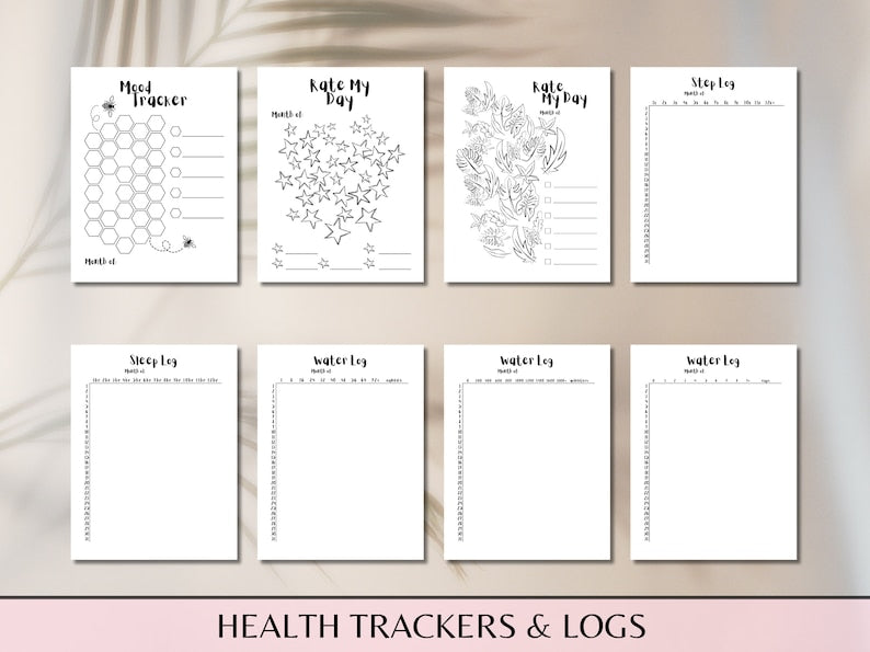 Planificateur de Bullet Journal personnalisable imprimable