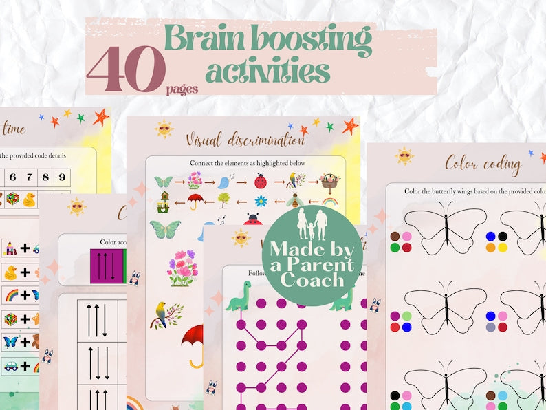 Brain Booster : entraînement cognitif de 40 pages