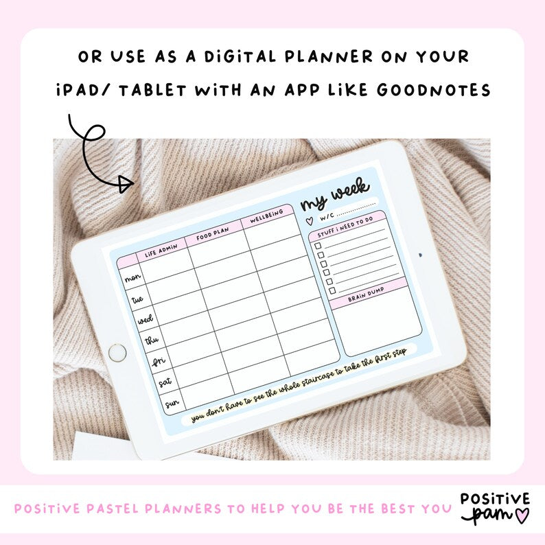 Pastel Aesthetic ADHD Weekly Planner_BrainAcademy.store