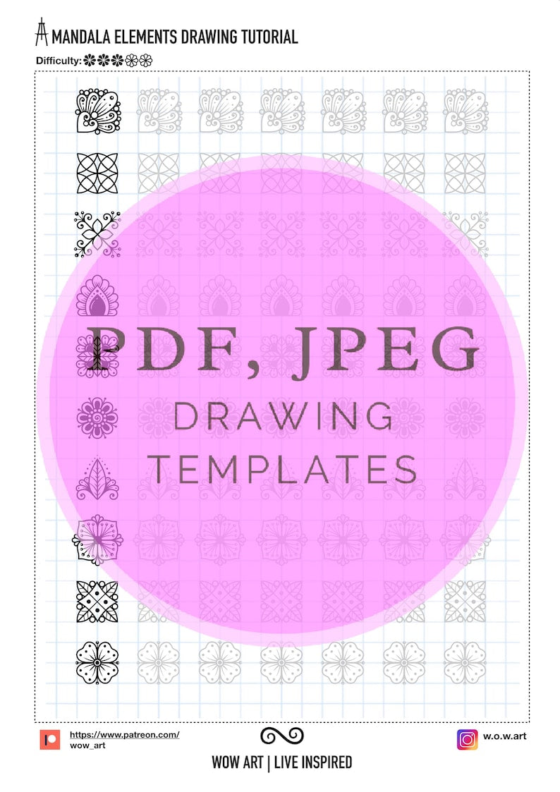 2x2 Cell Patterns Printable Training Sheets_BrainAcademy.store