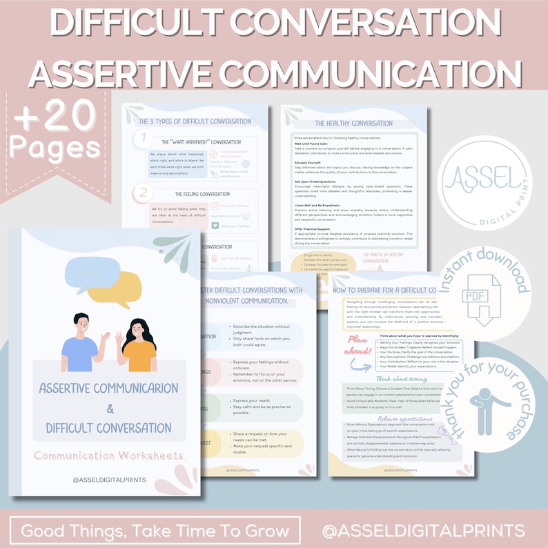 Difficult Conversations Mastered: Assertive Skills for Therapists_BrainAcademy.store