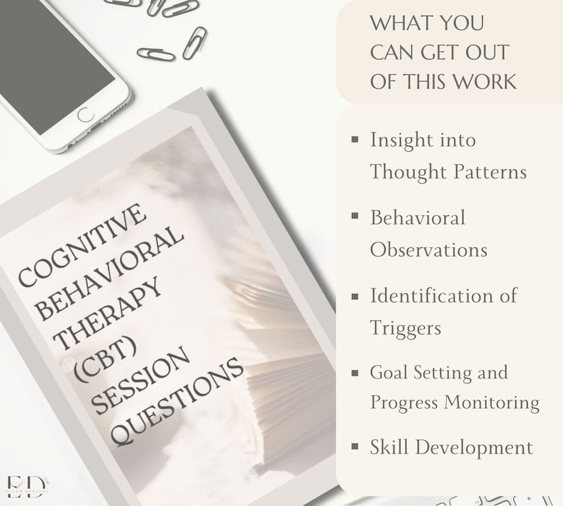 CBT Tools: Empowering Therapists with Thought-Pattern Analysis_BrainAcademy.store