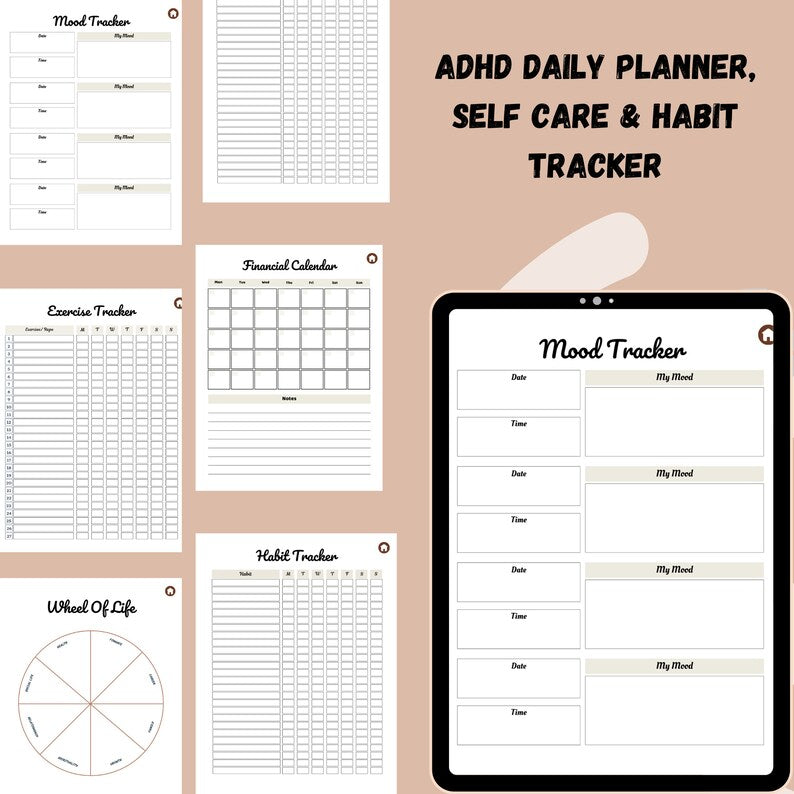 2024 Neurodivergent ADHD Planner: Empowering Success_BrainAcademy.store