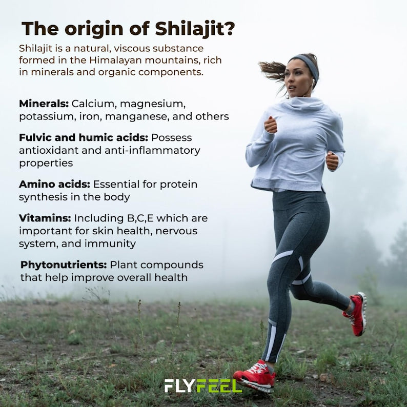 Shilajit de l'Himalaya : énergie biologique et stimulant cérébral