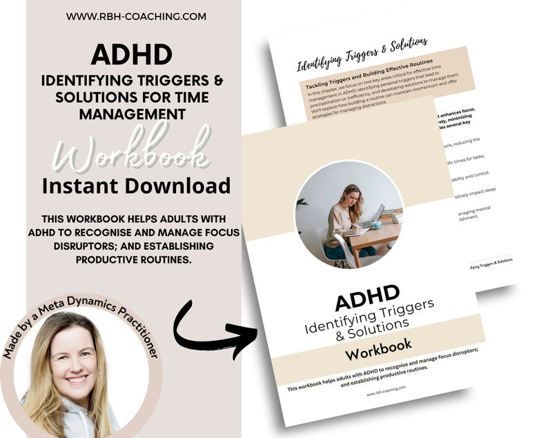 ADHD Therapy Worksheets: Triggers and Solutions_BrainAcademy.store