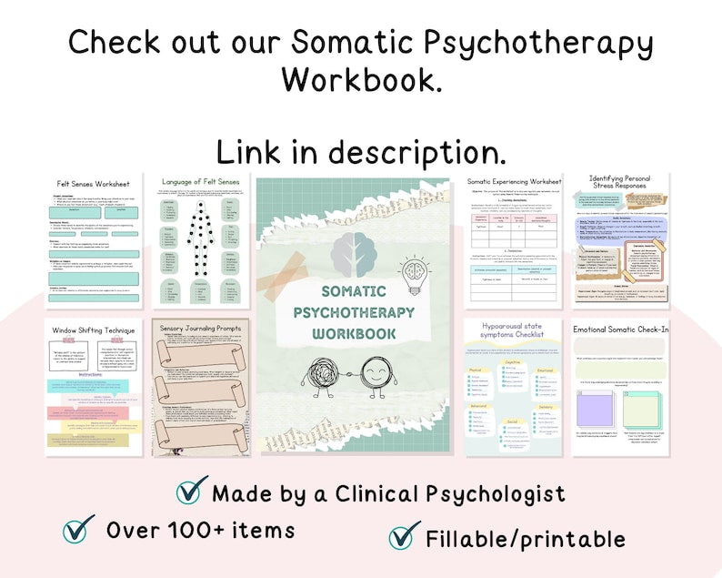 Somatic Coping Cards: Tools for Nervous System Regulation_BrainAcademy.store