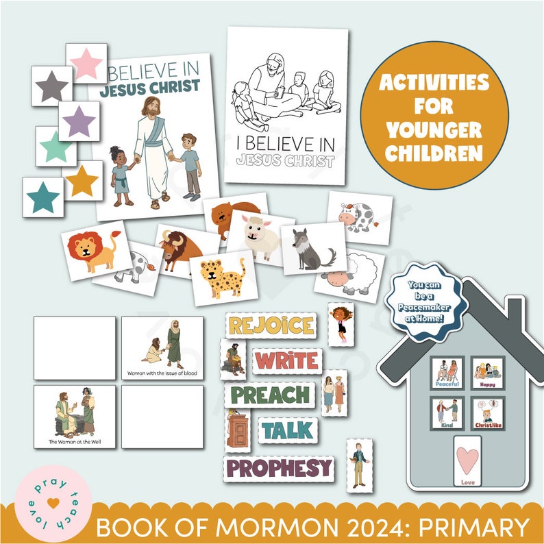 Engaging Activities for 2 Nephi 20-25: Enriching Primary Learning_BrainAcademy.store